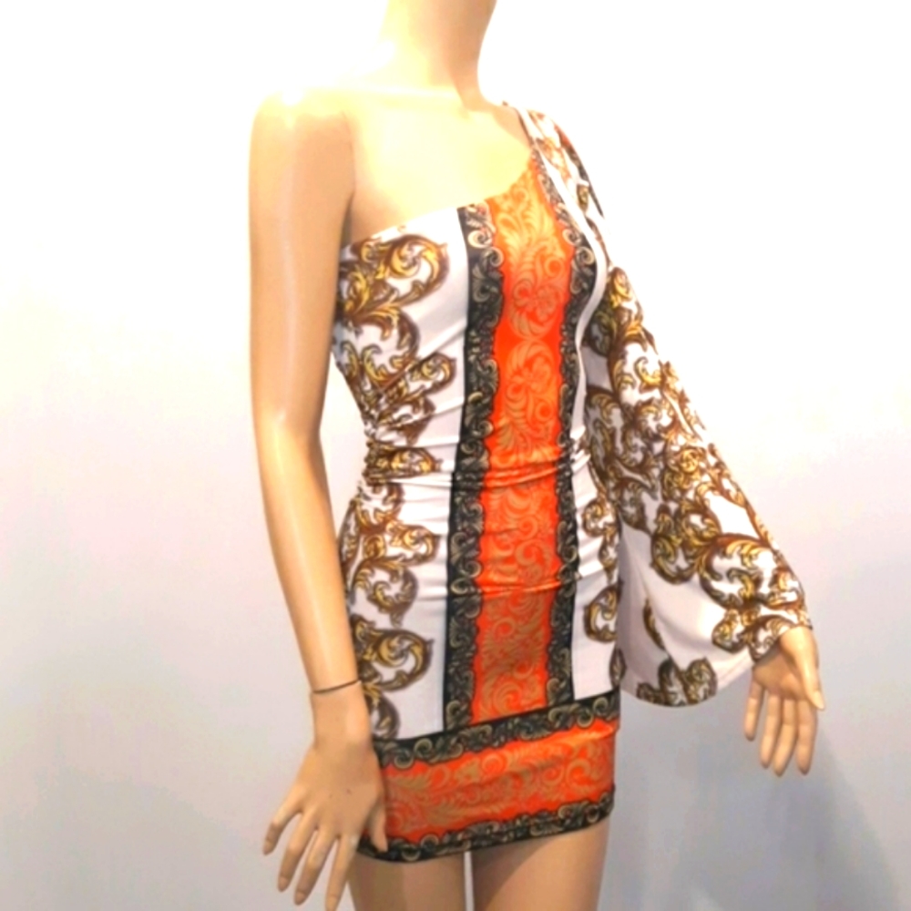 Arden B 1 bell sleeve bodycon mini dress XS - Picture 8 of 8